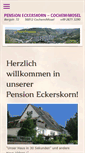 Mobile Screenshot of pension-eckerskorn.de